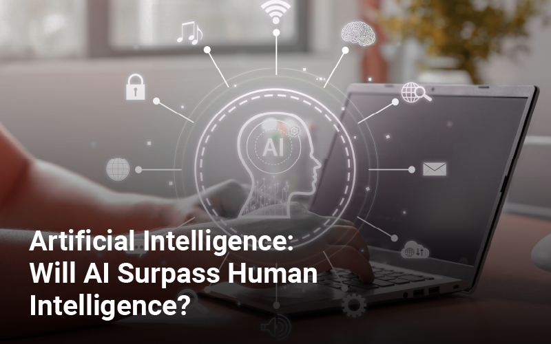 Can AI surpass human intelligence?